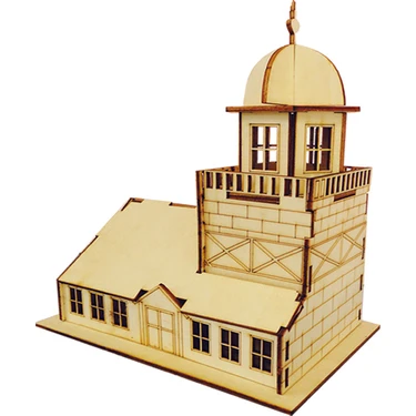 Kumtoys Büyük Ahşap Maket Kız Kulesi