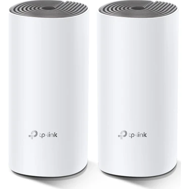 TP-Link Deco E4 (2-Pack), AC1200 Mbps, Dual-Band, 10/100Mbps Portları, 100 Cihaza Kadar