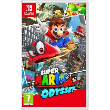 Nintendo Super Mario Odyssey Switch Oyun (Resmi Distribütör