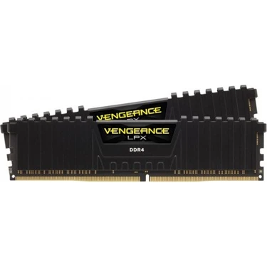 Corsair Vengeance LPX 16GB (2x 8GB) 3200 MHz DDR4 CL16 Dual Kit Ram - Siyah