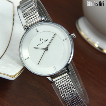 Frank Alex Hasir Bayan Kol Saati Fa 12691h 03 Turkiye Nin Online Saat Magazasi Dogru Saat