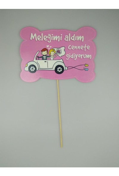Event Party Store Konuşma Balonu Meleğimi Aldım Cennete Gidiyorum