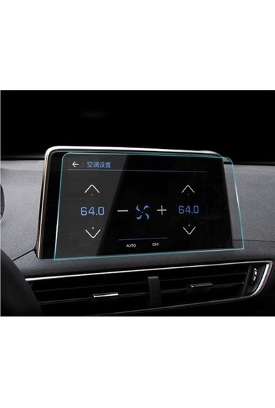 Aeltech Peugeot 3008 Navigasyon Ekran Koruyucu Cam