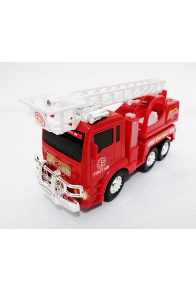 Ararat Fire Truck Işıklı Müzikli Büyük Boy İtfaiye