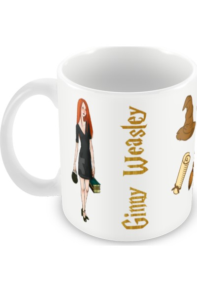 Acayip Hediyeler Kişiye Özel Harry Potter (Ginny Weasley) Kupa Bardak (6)