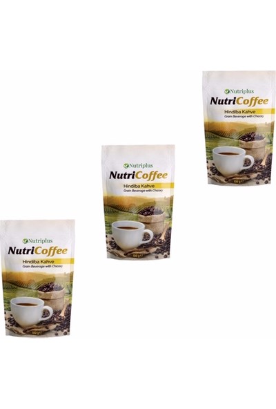 Farmasi Nutriplus Nutricoffee-Hindiba Kahvesi 3 lü Set
