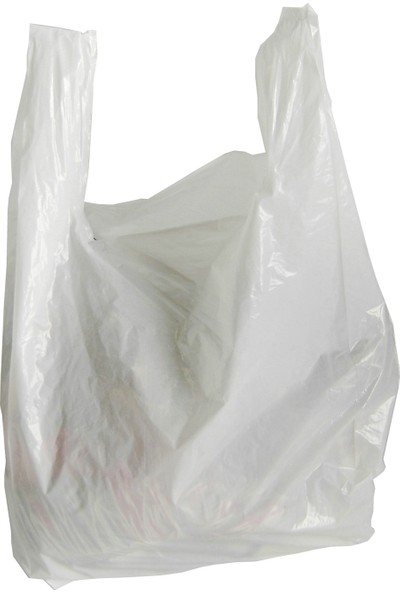 Arafplastik Hışır Atlet Poşet Renk: Beyaz - Büyük Boy 44X30 cm - 1 kg