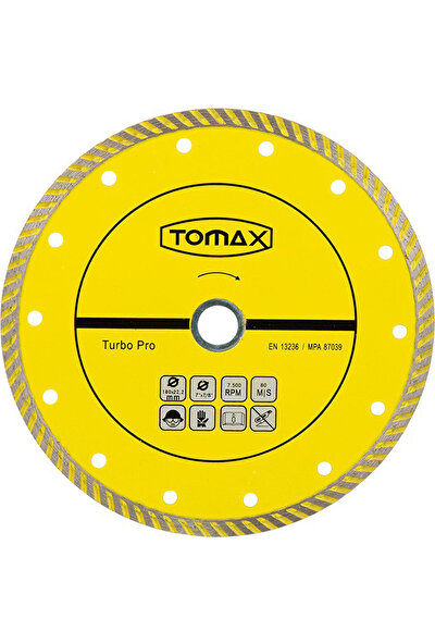 Tomax Turbo Elmas Mermer - Granit Kesici 180X2.2X22