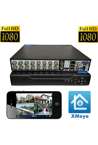 Elcam Ahd 16 Kanal Dvr Güvenlik Kamera Kayıt Cihazı Xmeye Yazılım Full Hd 1080