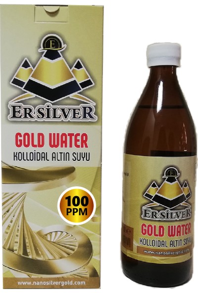 Kolloidal Altın Mineralli Su (100 Ppm- 500 ml)