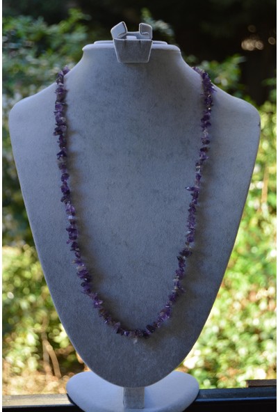 Stoneage Jewellery Rf03433 Ametist Doğal Taş Bayan Kolye