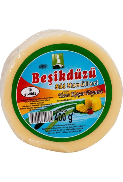 Beşikdüzü Taze Kaşar 400 gr