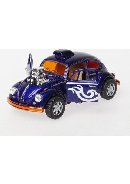 Vw Beetle Modifiye Model Araba Mavi