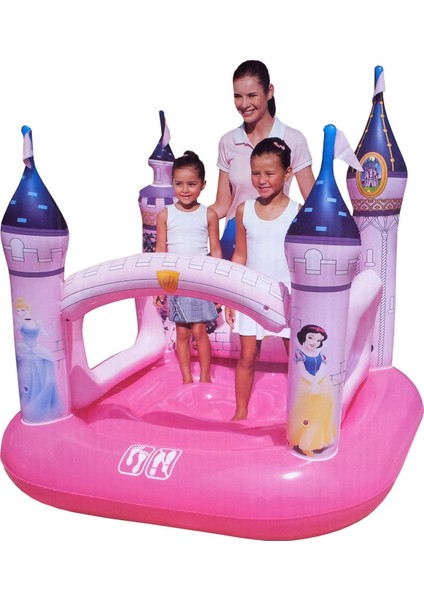 Disney Şişme Renkli Prensesler Zıplama Oyun Havuzu modelleri