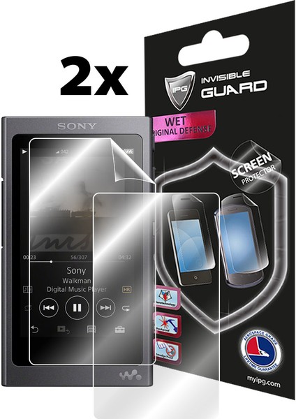 Sony Walkman A30 - A40 - A50 Serisi Ekran Koruyucu - (2 Adet)