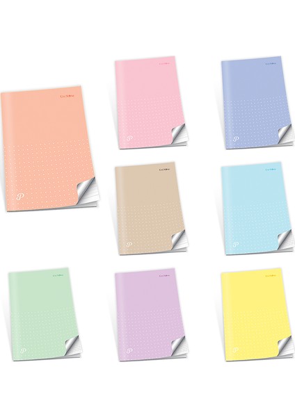 Pastel Dikişli Pp Kapak A4 100 Yp. Kareli fiyatları