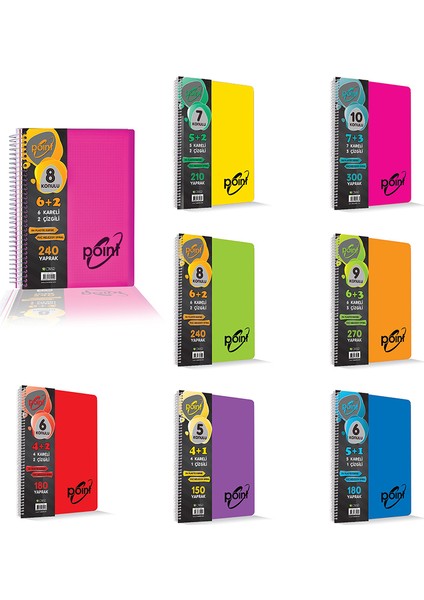 Poınt 150 Yp.4+1 Ayraçlı Okul Defteri fiyatları