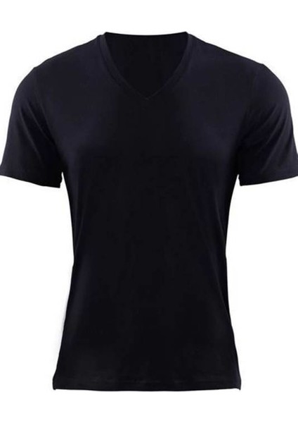 Aura Erkek V-Yaka T-Shirt 9508