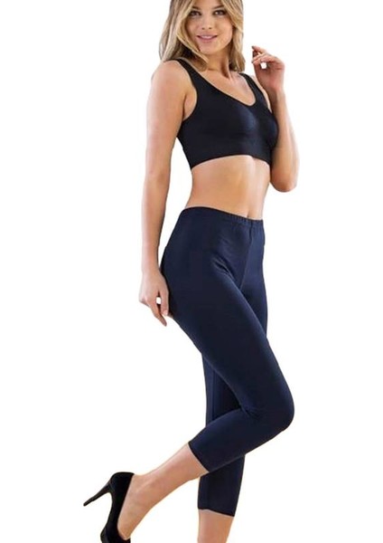 Likralı Kapri Tayt 7600