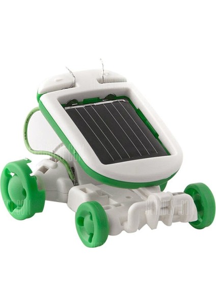 Güneş Enerjili Robot Oluşturma Seti 6 İn 1 Solar Kit