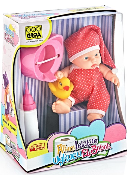 Uykucu Altını Islatan Et Bebek 21 cm