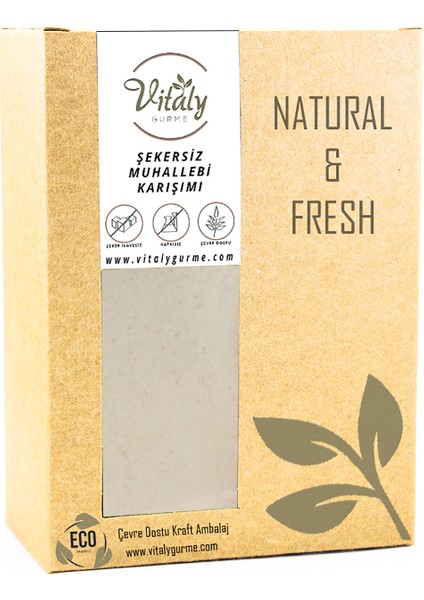 Şekersiz Bebek Muhallebi Karışımı 220 gr