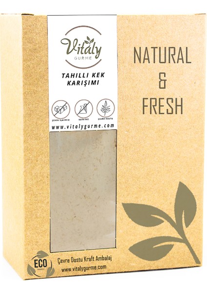 Doğal Tahıllı Kek Karışımı 155 gr