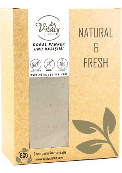 Doğal Pankek Unu Karışımı 250 gr