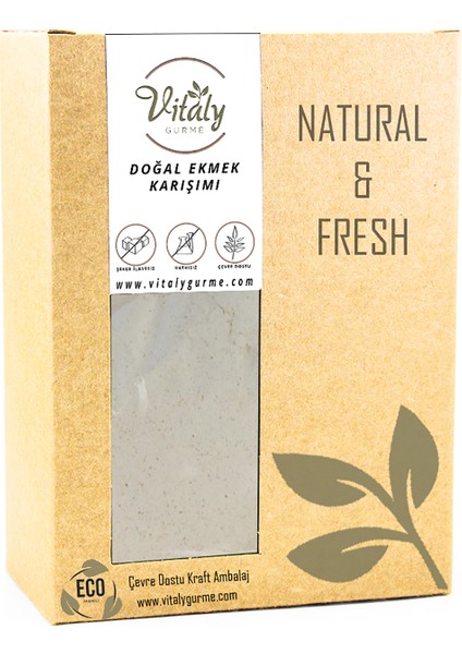 Doğal Yulaf Kepekli Ekmek Karışımı 465 gr