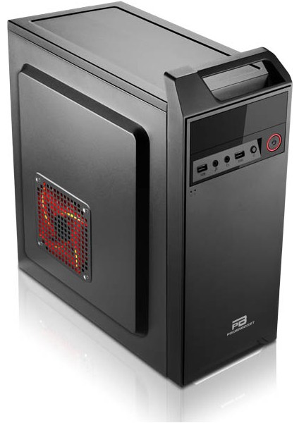 Power Boost VK-B003S 300W ATX Kulplu Shiny Piano Siyah Kasa (JBST-VKB003S)