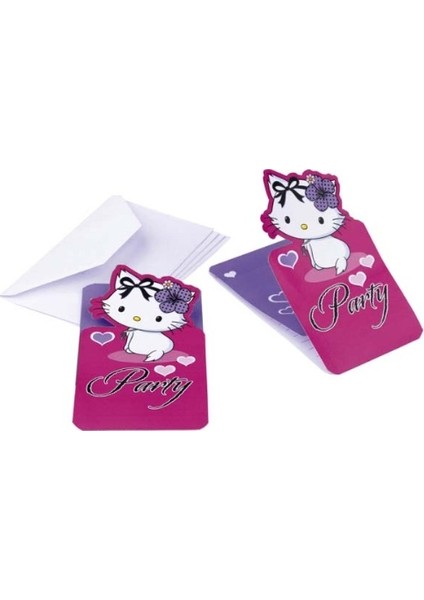 Charmmykitty Davetiye Set 6'lı