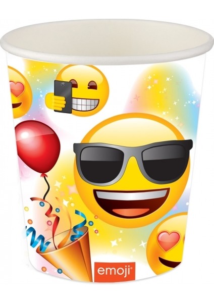 Emoji Parti Bardak 8'li