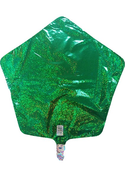 Folyo Balon Yıldız Yeşil 18''