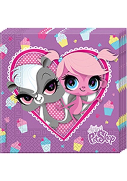 Littlest Pet Shop Peçete 20'li