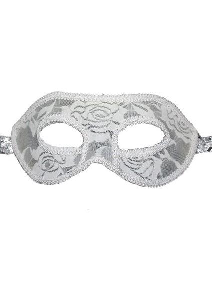 Maske Dantel Beyaz
