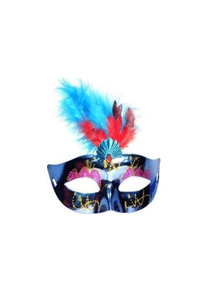 Maske Mavi Tüylü