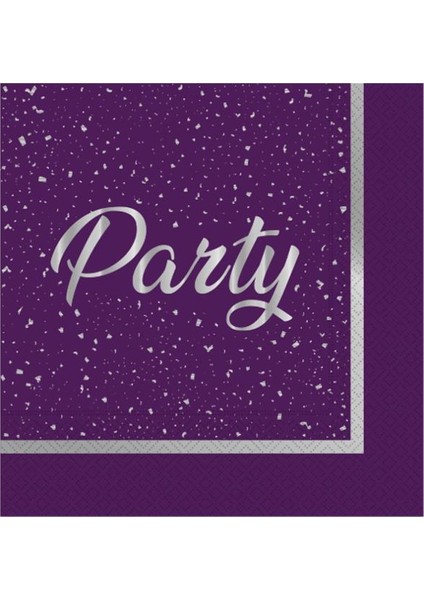 Party Mor Peçete 20'li