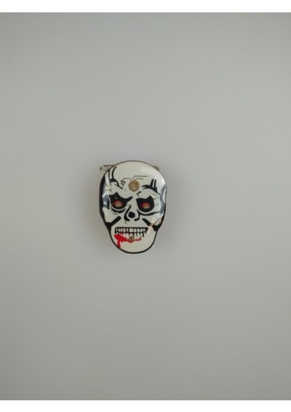 Rozet Işıklı Korsan Kurukafa