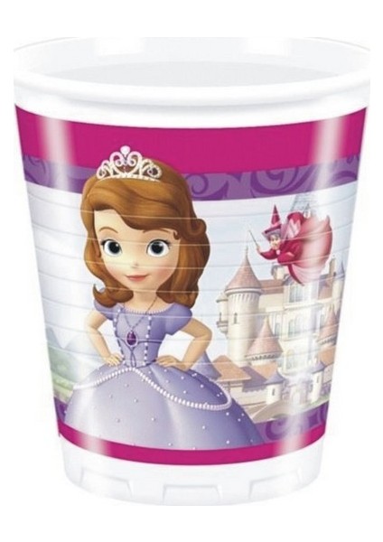 Sofia The First Bardak Plastik 8'li