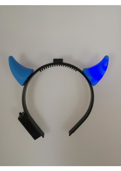 Taç Boynuz Led Mavi