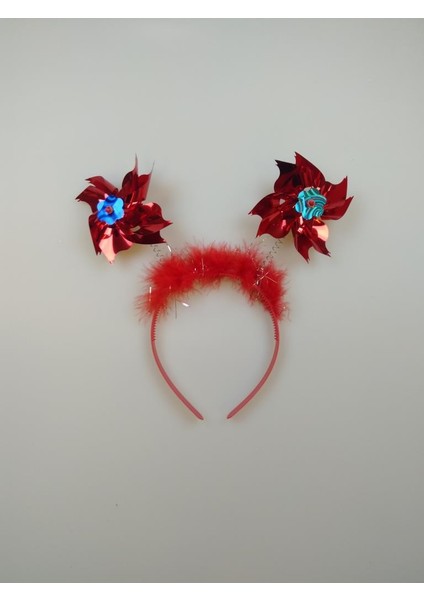 Taç Rüzgar Gülü Kırmızı (Çocuk)