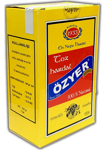 Hardal Tozu 500 gr