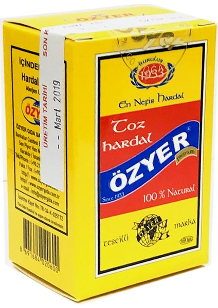 Hardal Tozu 60 gr - En Nefis Hardal