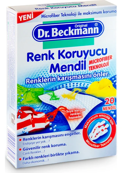 Dr. Beckmann Renk Koruyucu 20 adet