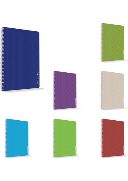 Elite Spiralli Pp Kapak A4 120 Yp. Çizgili fiyatları