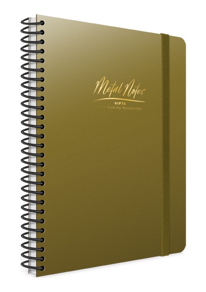 Notes Spiralli Plastik Kapak 80 Yp. Çizgili Defter