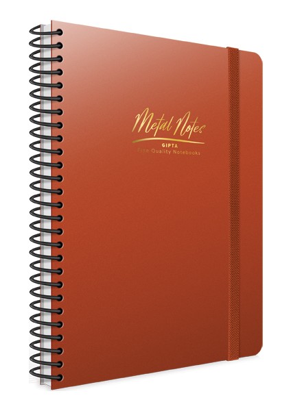 Notes Spiralli Plastik Kapak 80 Yp. Çizgili Defter
