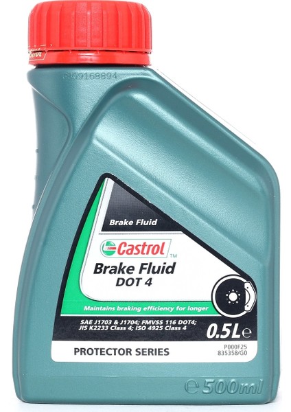 Brake Fluid Dot 4 - 500ML - Fren Sıvısı