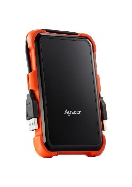 AC630 2TB USB 3.1 Askeri Sınıf Darbeye Dayanıklı Taşınabilir Disk Turuncu AP1TBAC630T-1 modelleri