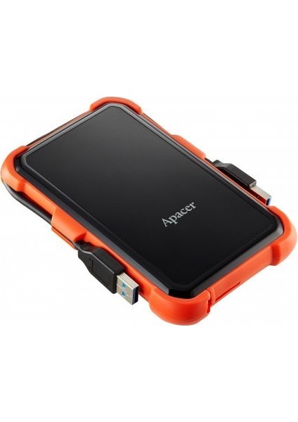 AC630 1TB USB 3.1 Askeri Sınıf Darbeye Dayanıklı Taşınabilir Disk Turuncu AP1TBAC630T-1